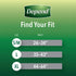 Depend FIT-FLEX Male Adult Absorbent Underwear