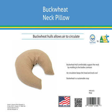 Crescent Neck Pillow Beige One Size Fits Most