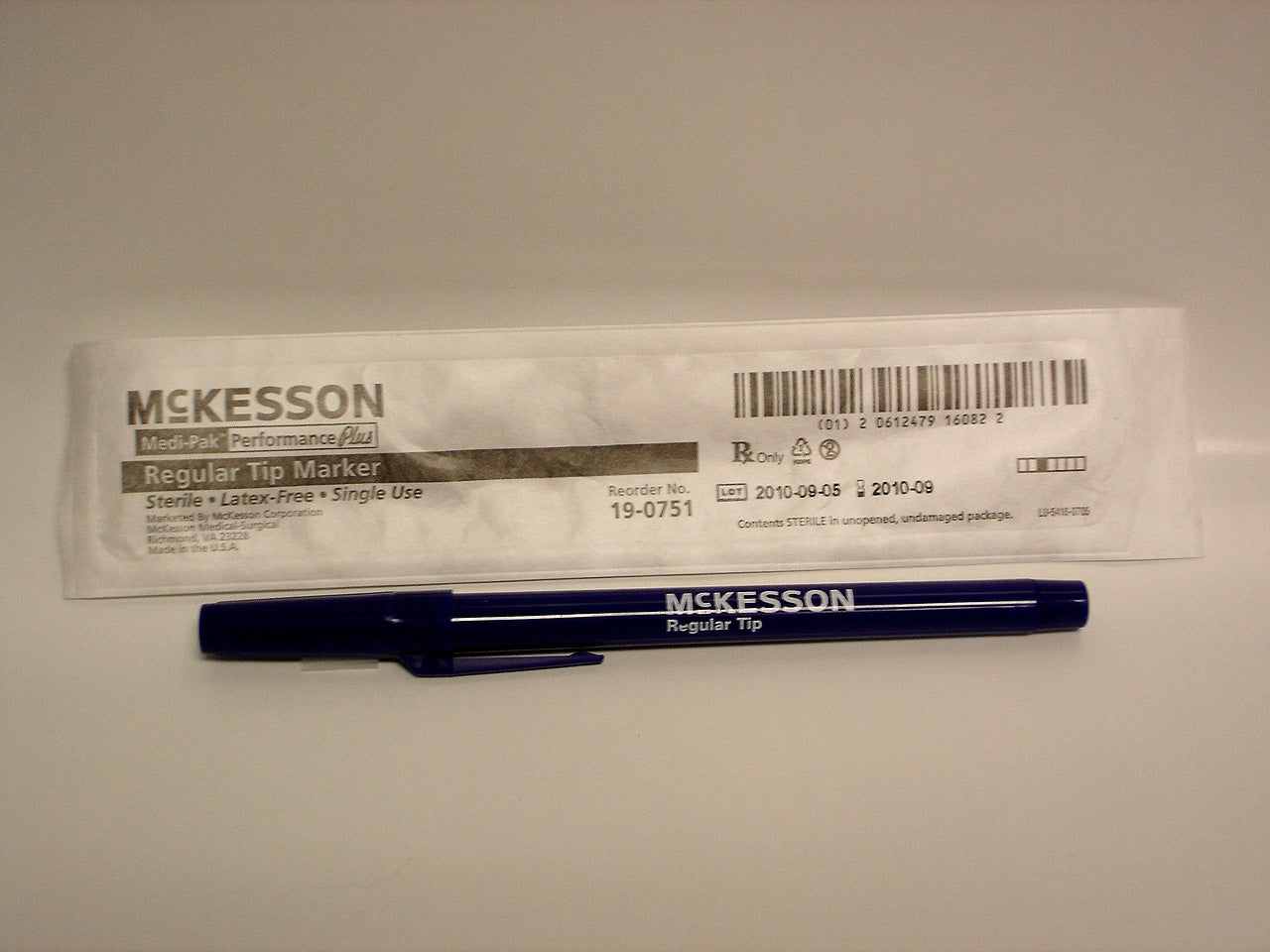 McKesson Prep-Resistant Gentian Violet Skin Marker