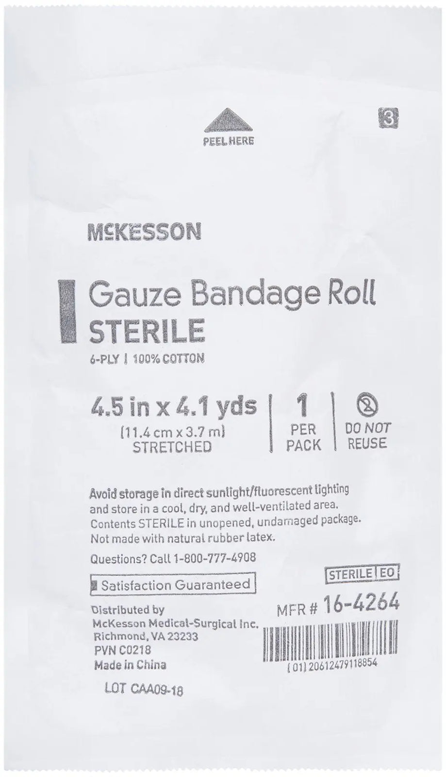McKesson Fluff Bandage Roll