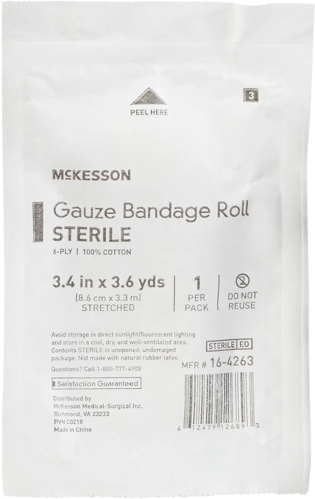 McKesson Fluff Bandage Roll