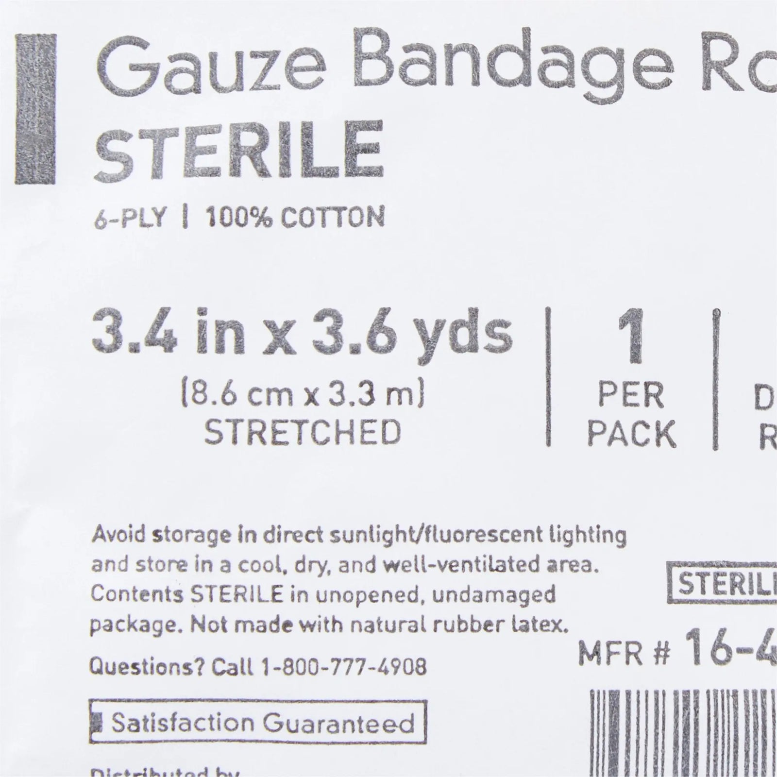 McKesson Fluff Bandage Roll