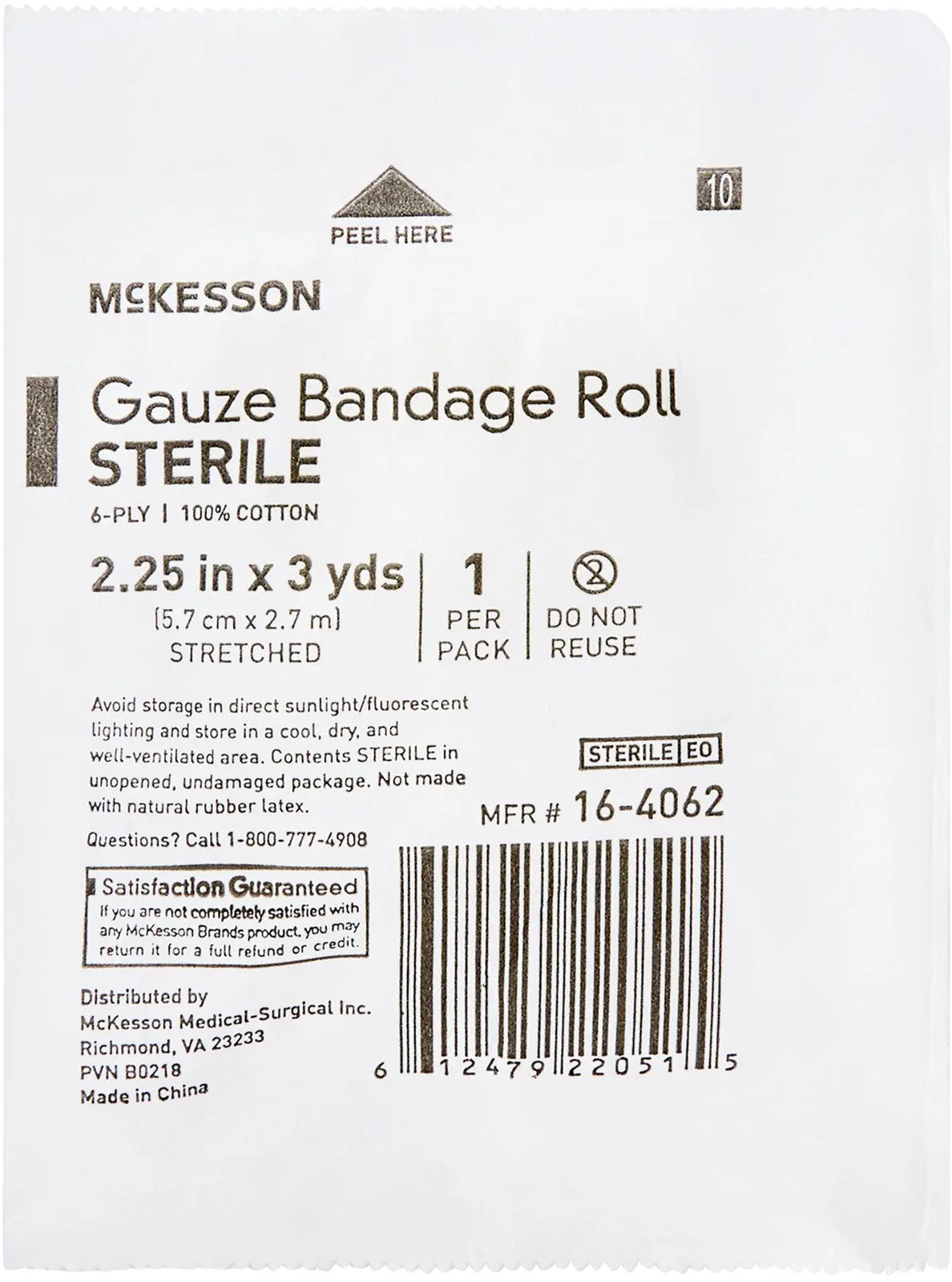 McKesson Fluff Bandage Roll
