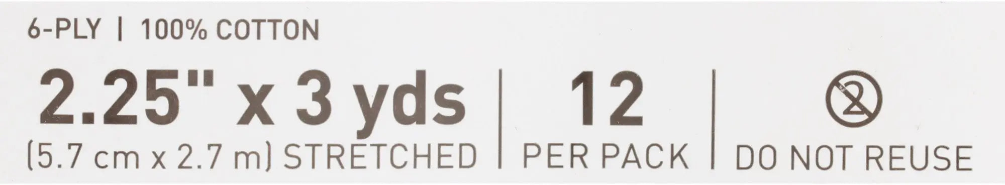 McKesson Fluff Bandage Roll