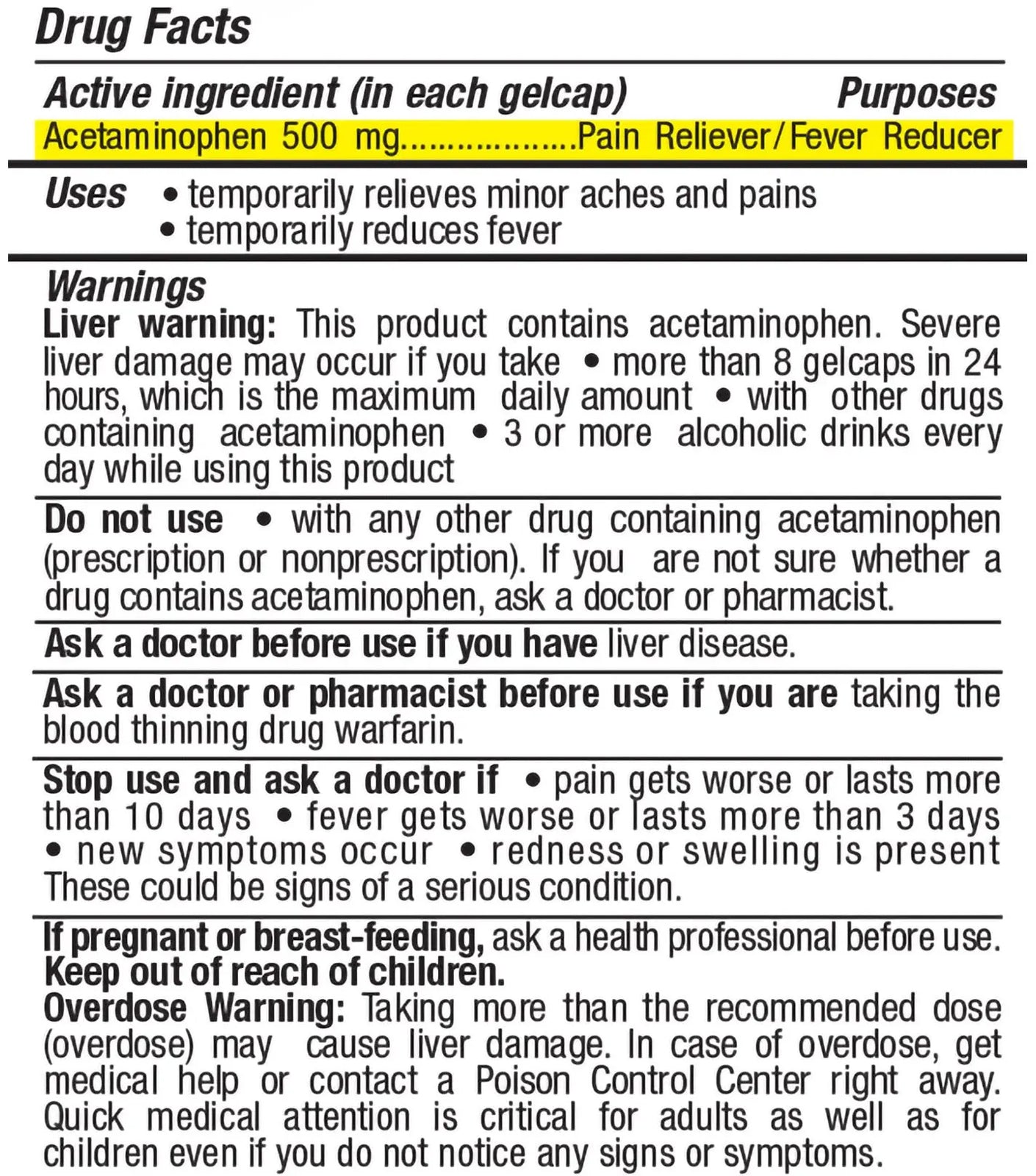 McKesson Brand Pain Relief