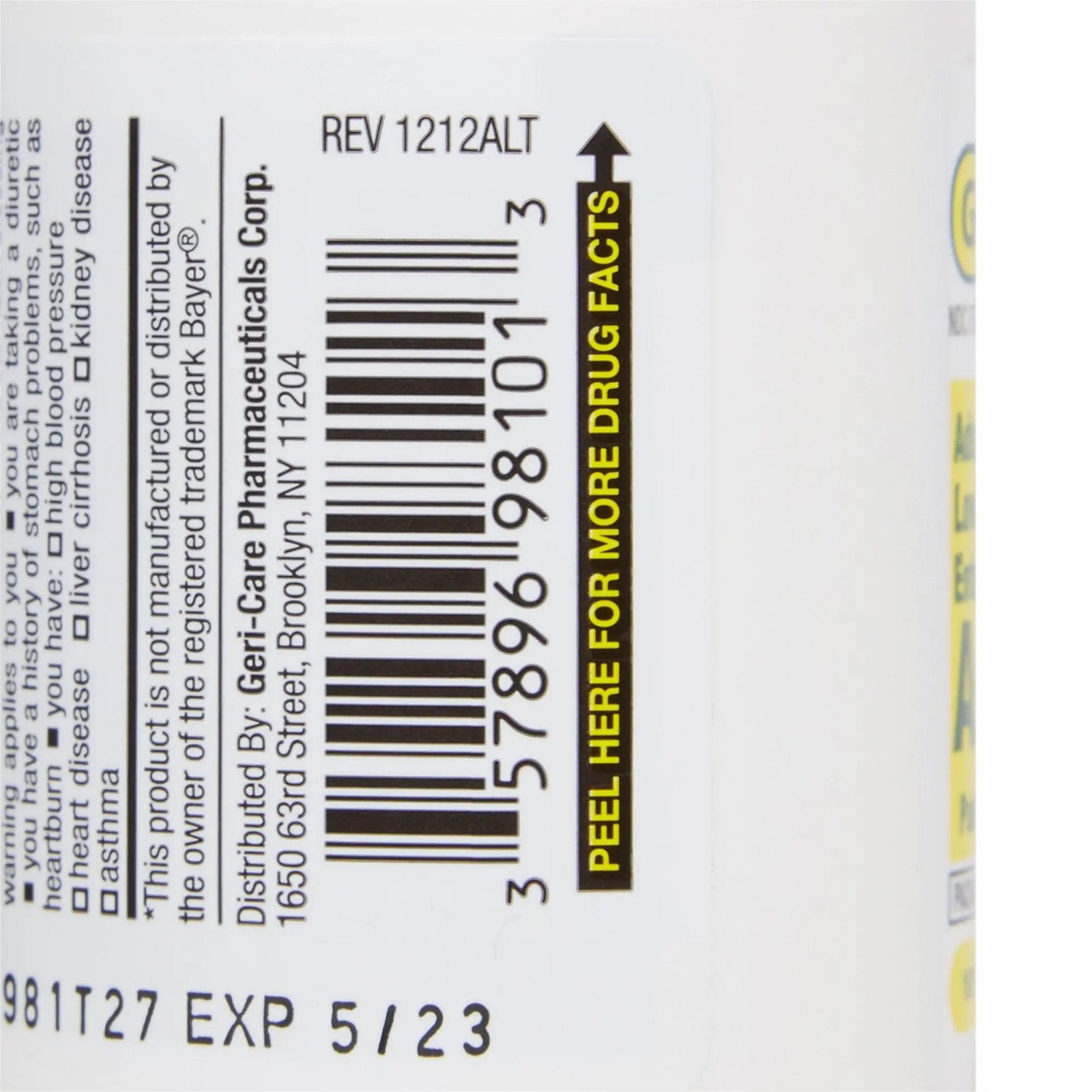 McKesson Brand Pain Relief