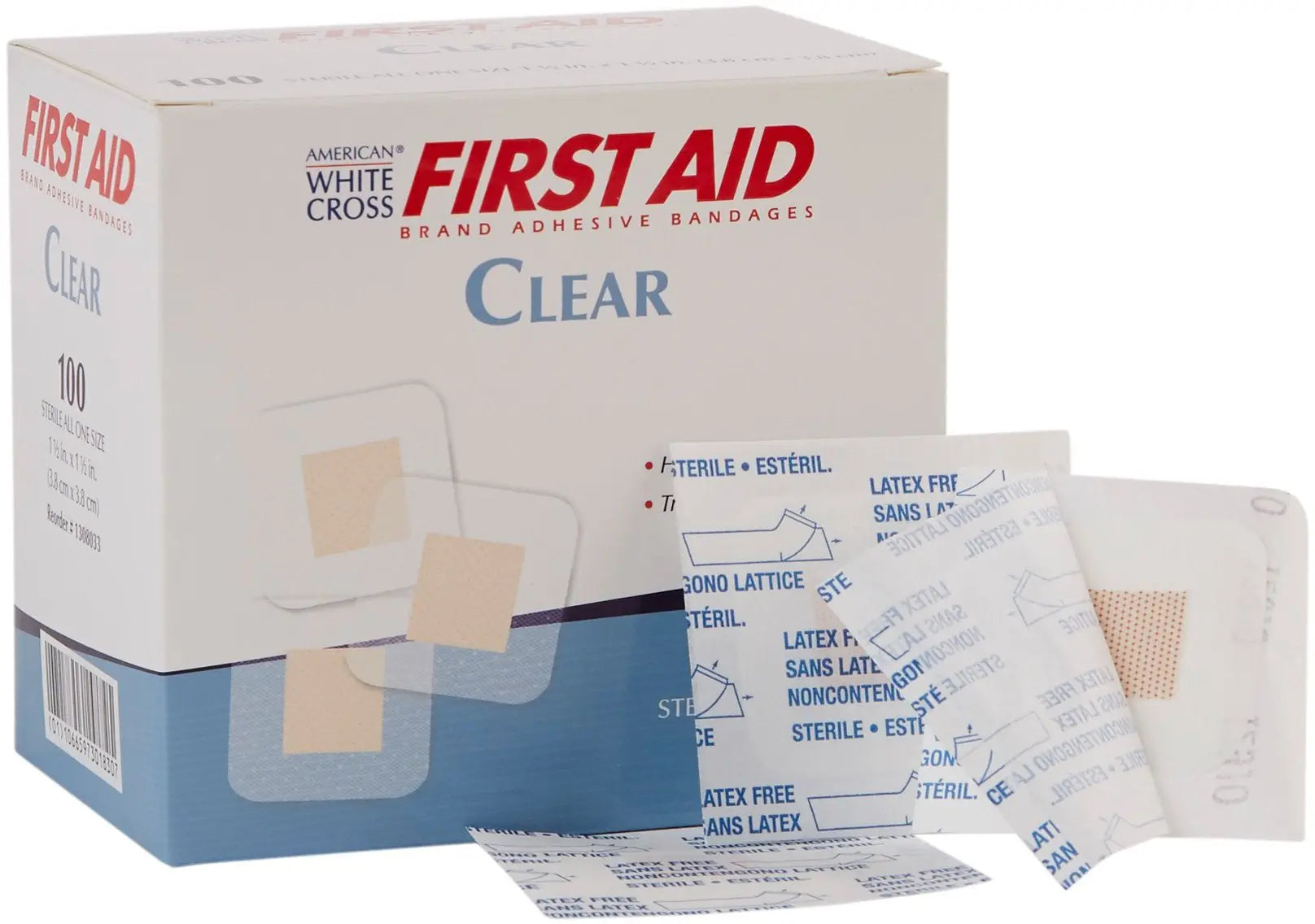 American White Cross Adhesive Spot Bandage