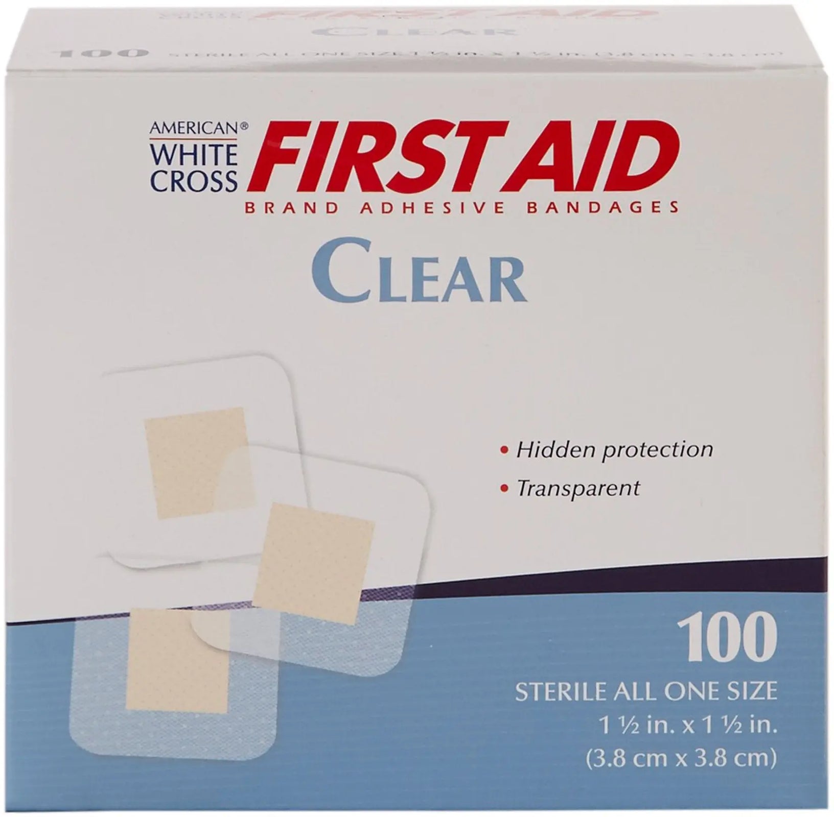 American White Cross Adhesive Spot Bandage