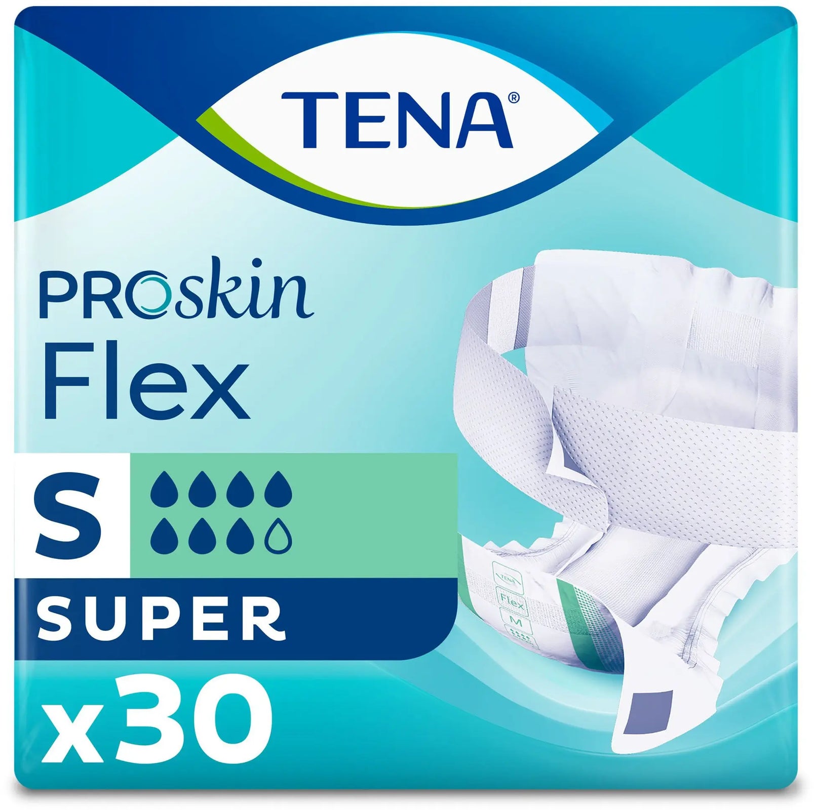 TENA ProSkin Flex Super Unisex Adult Incontinence Belted Undergarment