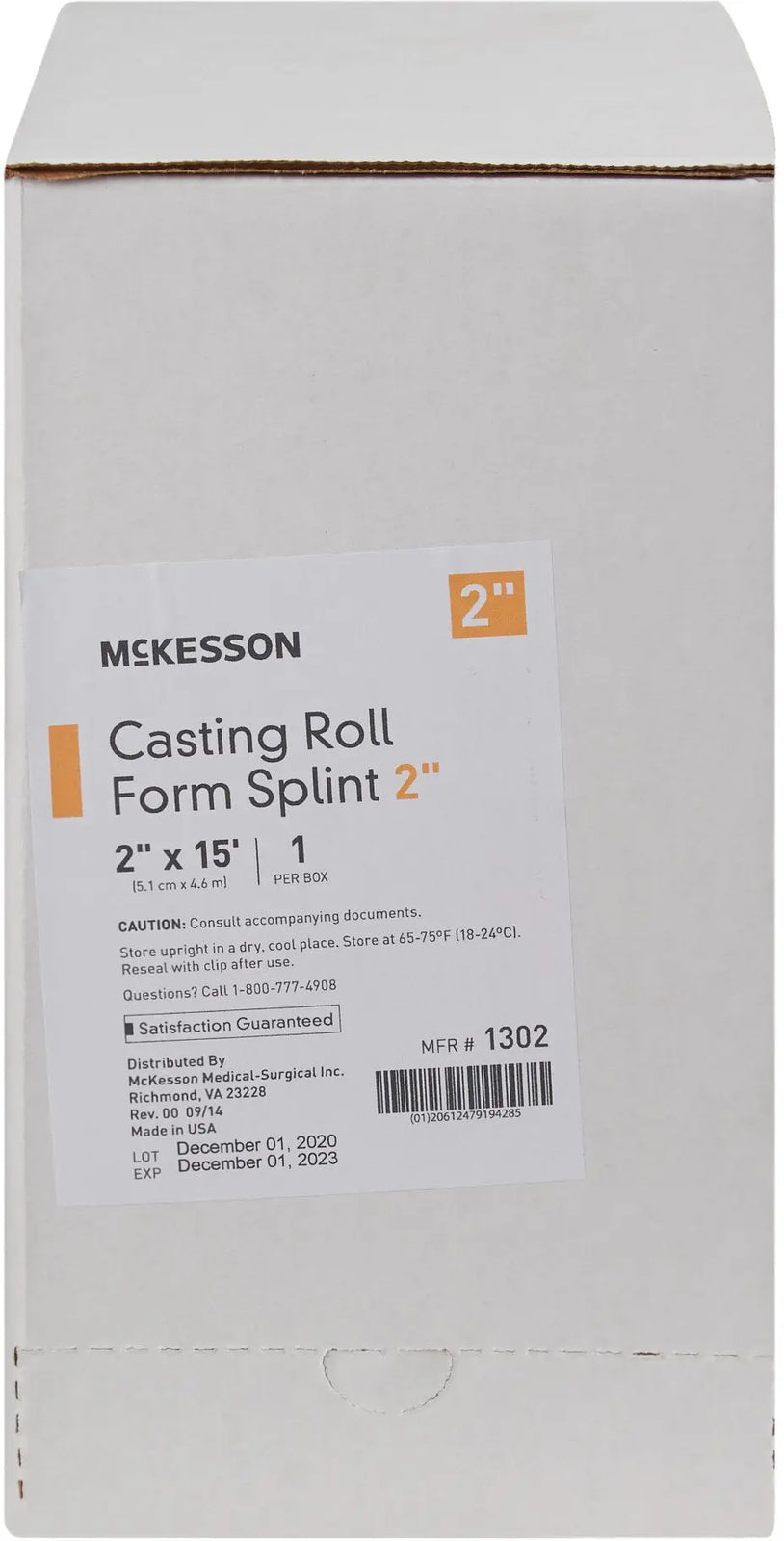 McKesson Padded Splint Roll