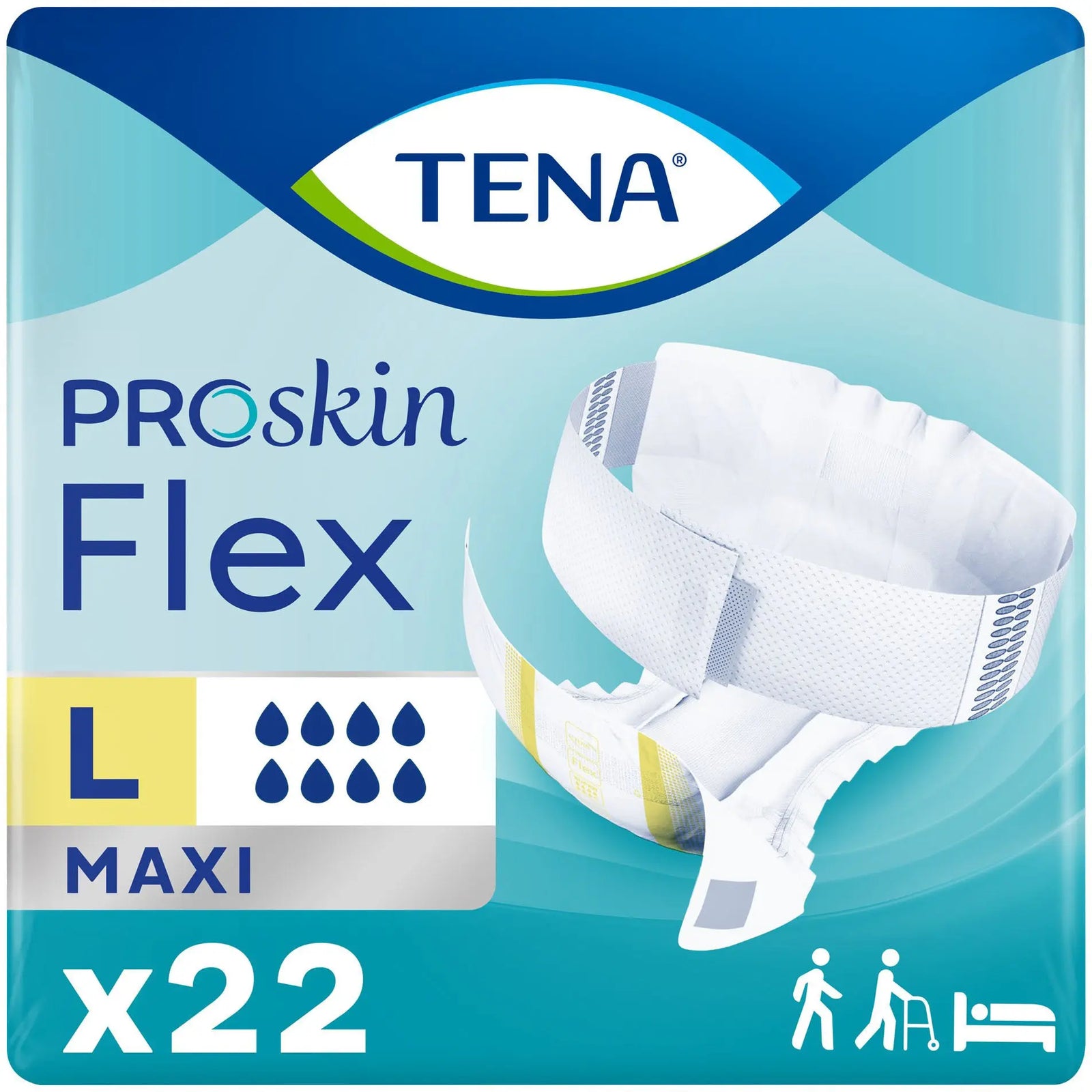 TENA ProSkin Flex Maxi Unisex Adult Incontinence Belted Undergarment