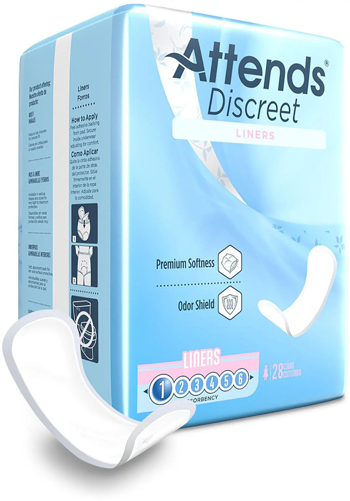 Attends Discreet Bladder Control Pad