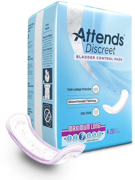 Attends Discreet Bladder Control Pad