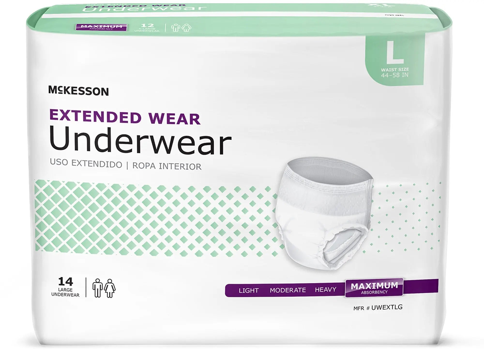 McKesson Super Moderate Absorbent Underwear