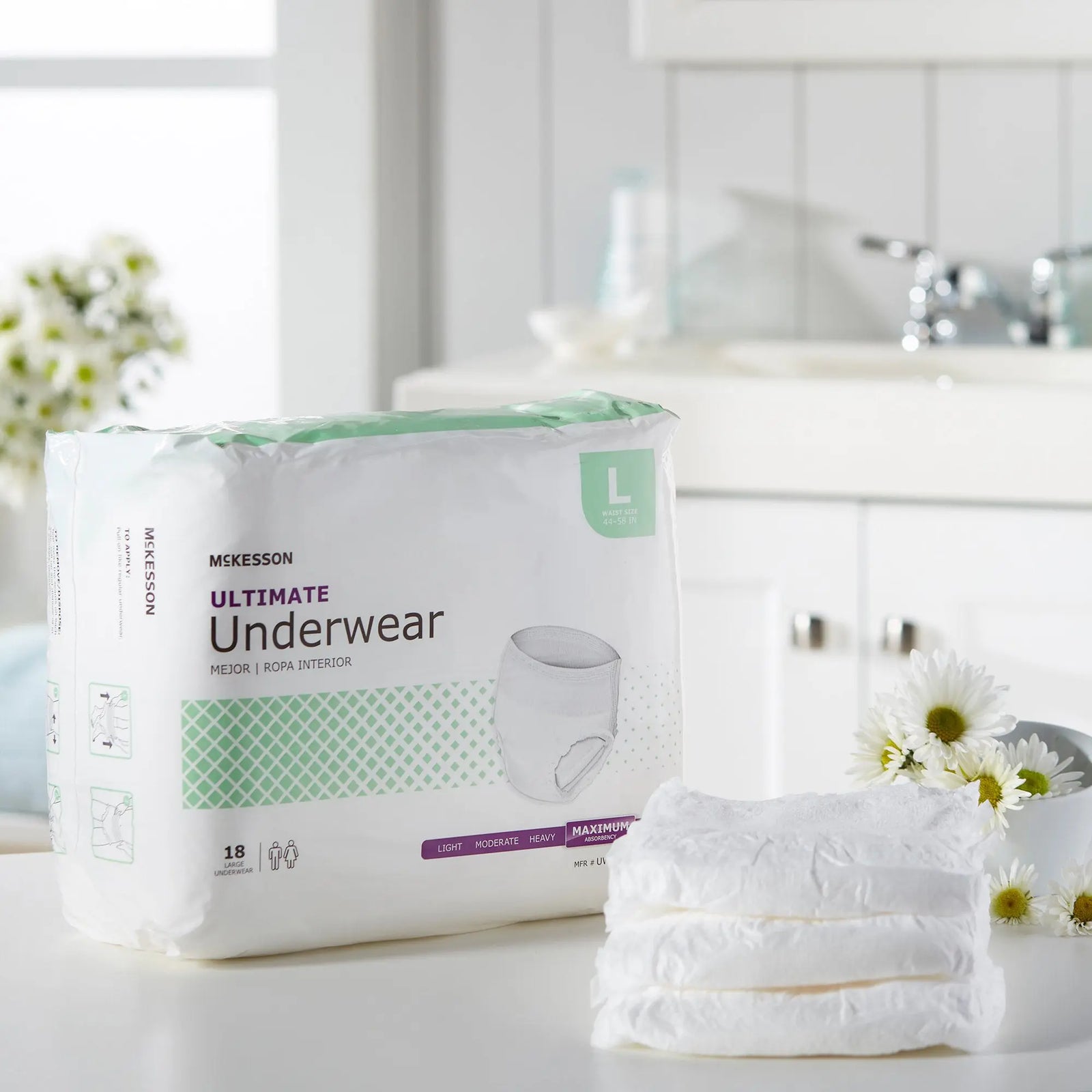 McKesson Super Moderate Absorbent Underwear