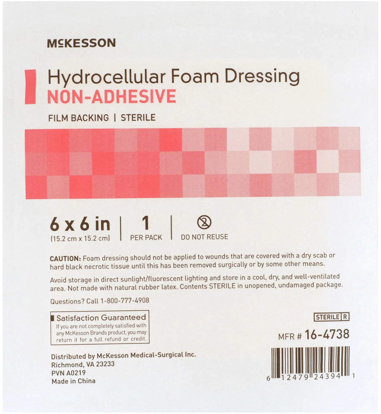 McKesson Foam Dressing