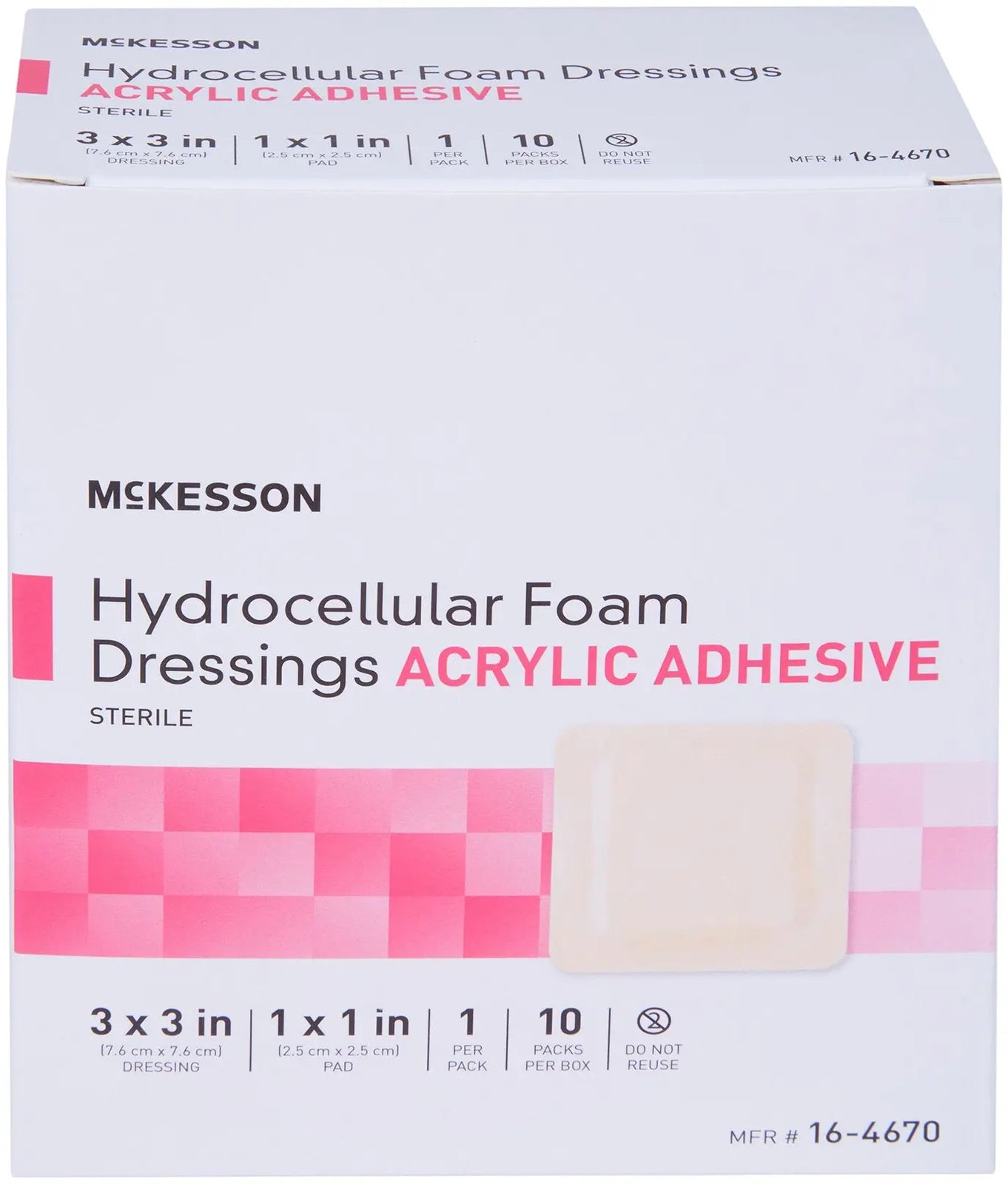 McKesson Foam Dressing