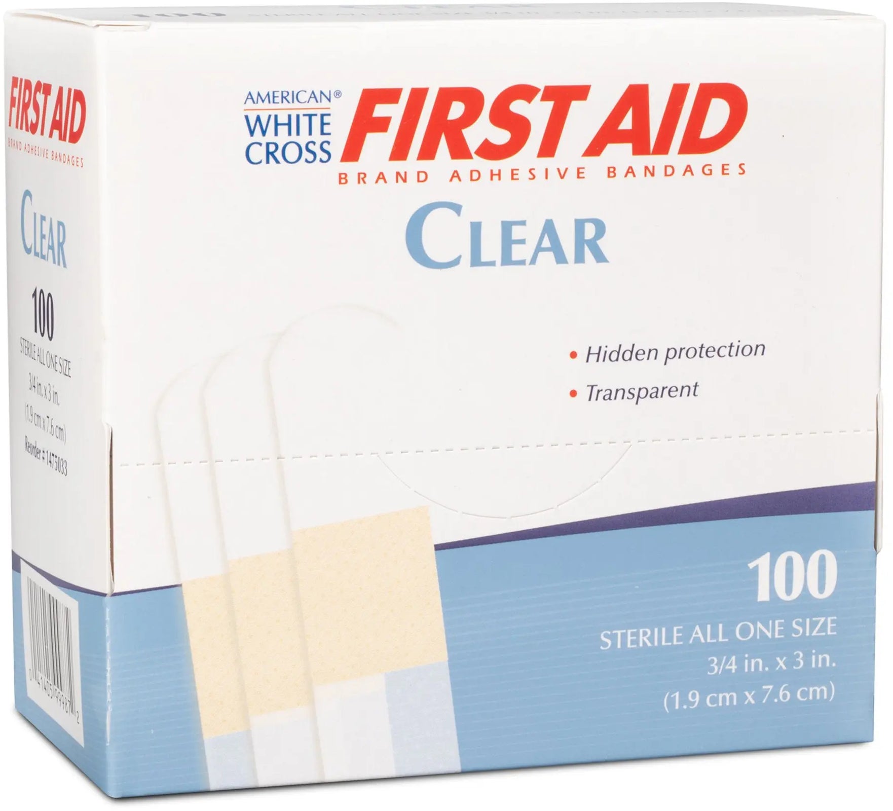 American White Cross Adhesive Strip