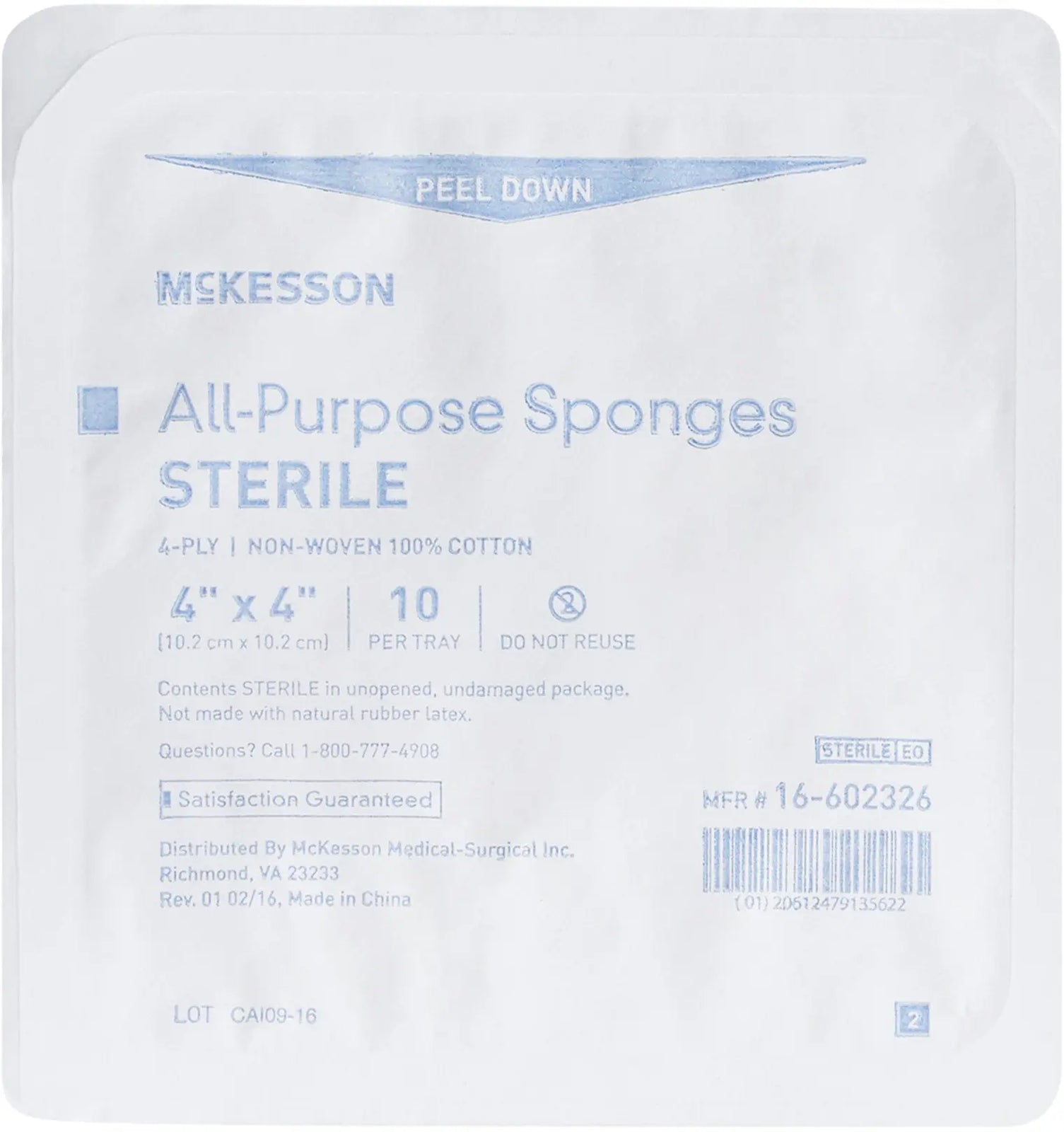 McKesson Nonwoven Sponge