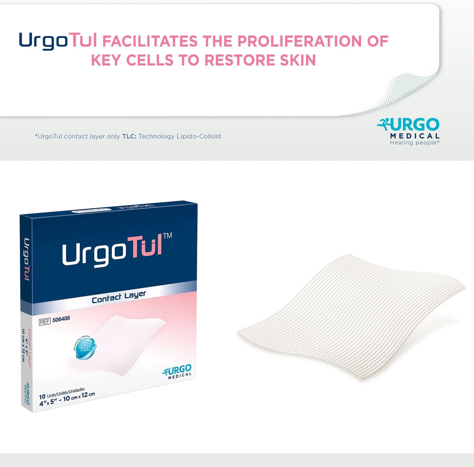UrgoTul Impregnated Contact Layer Dressing