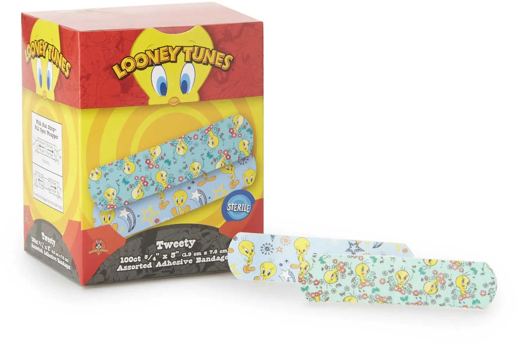Looney Tunes Stat Strip Adhesive Strip