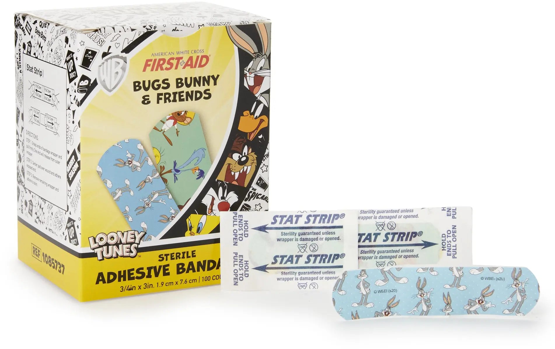 Looney Tunes Stat Strip Adhesive Strip