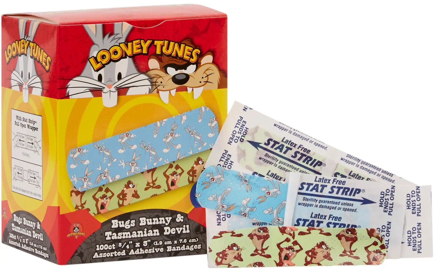 Looney Tunes Stat Strip Adhesive Strip
