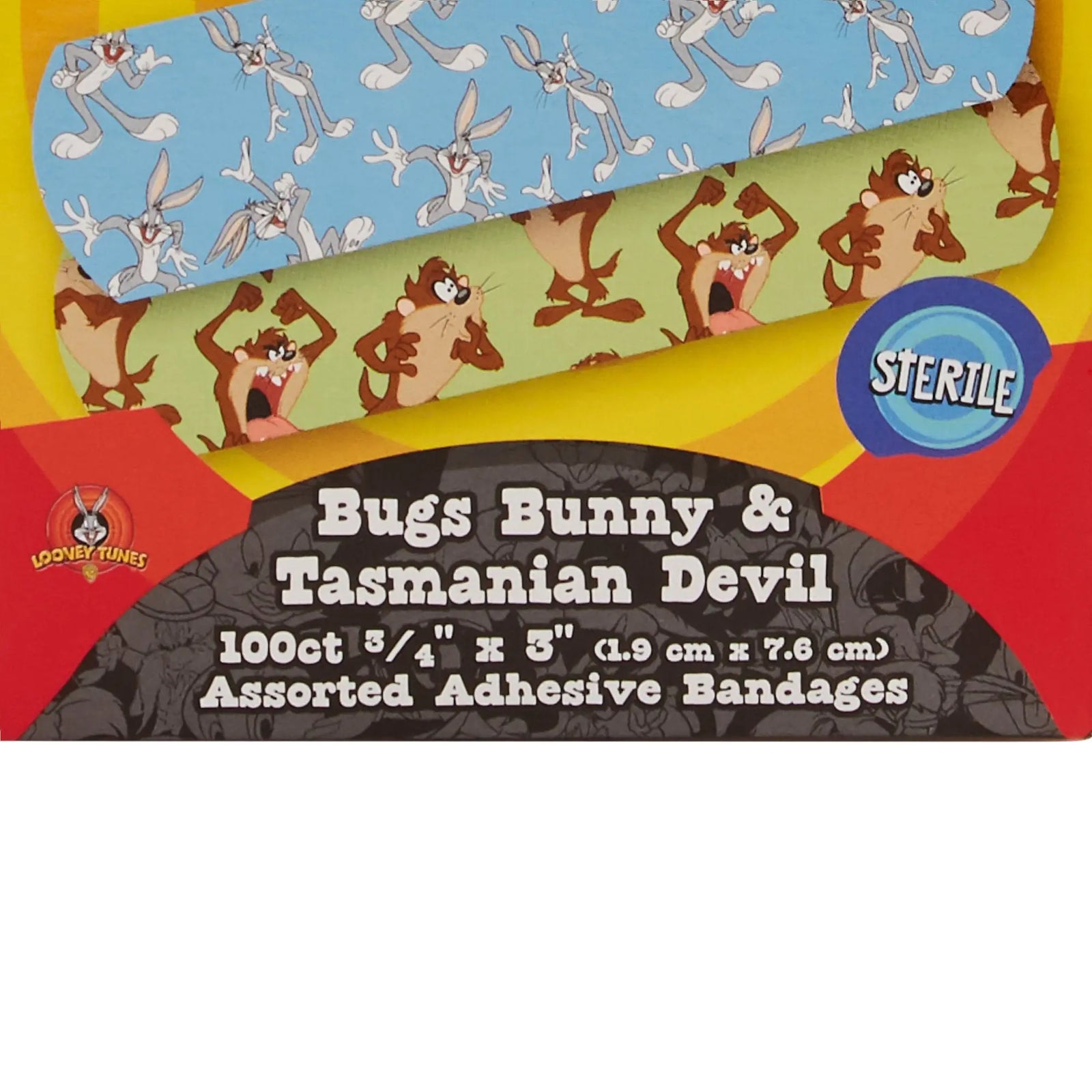 Looney Tunes Stat Strip Adhesive Strip