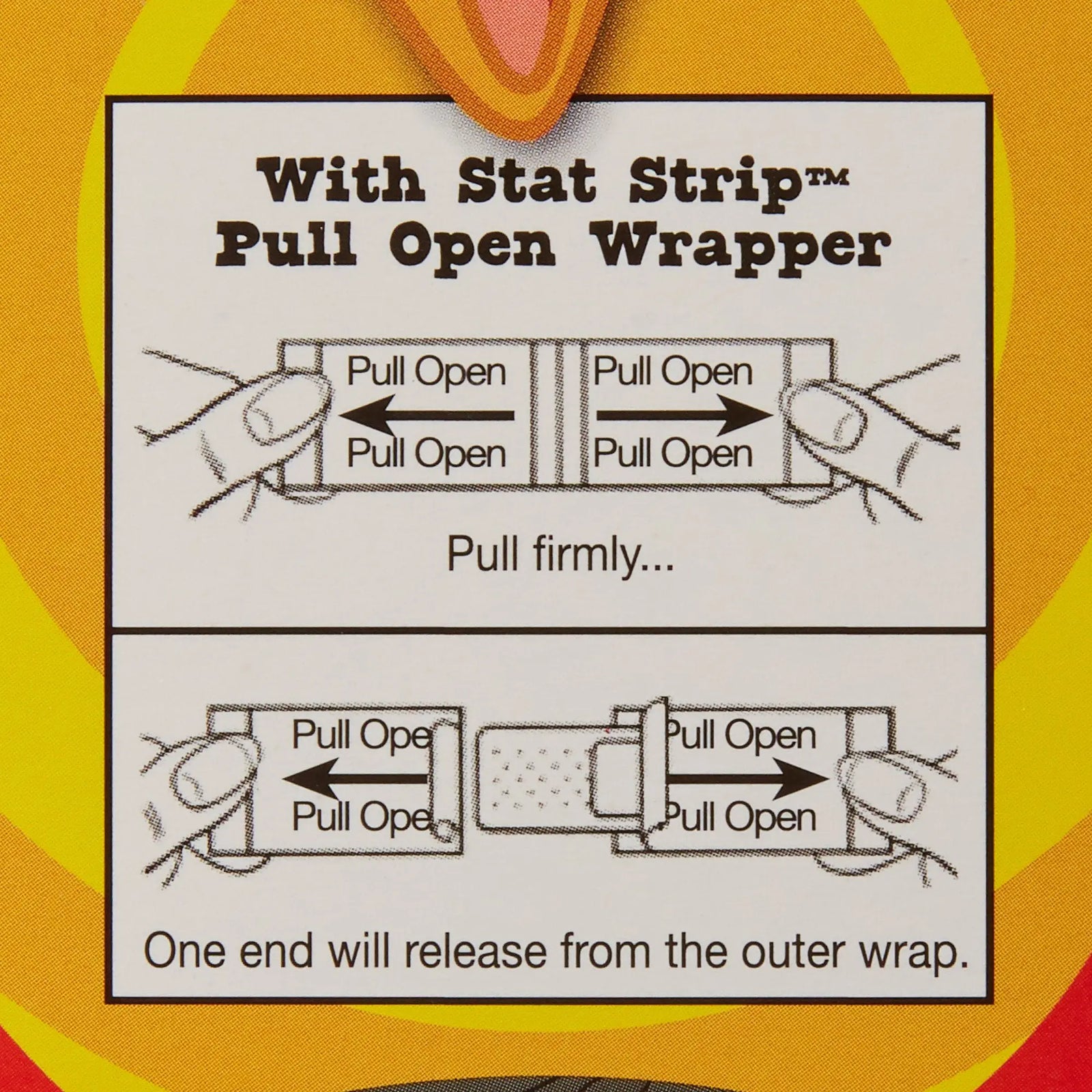 Looney Tunes Stat Strip Adhesive Strip