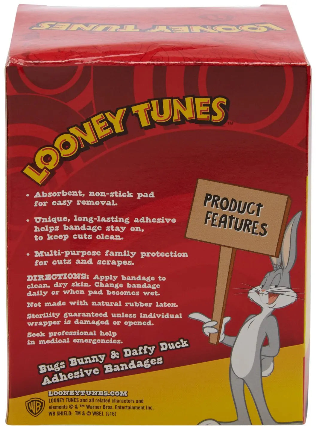 Looney Tunes Stat Strip Adhesive Strip