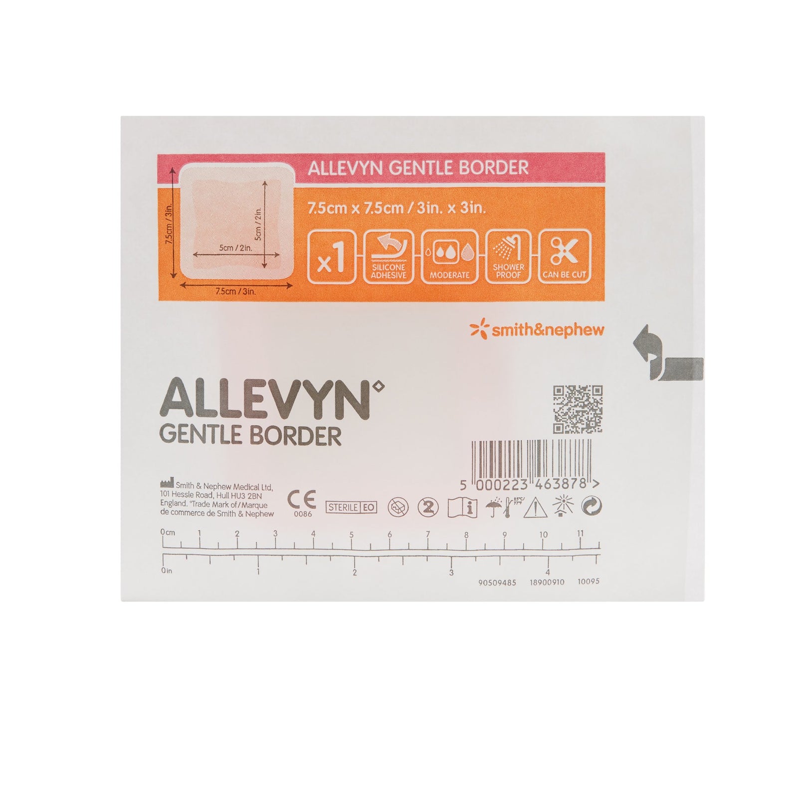 Allevyn Gentle Border Foam Dressing