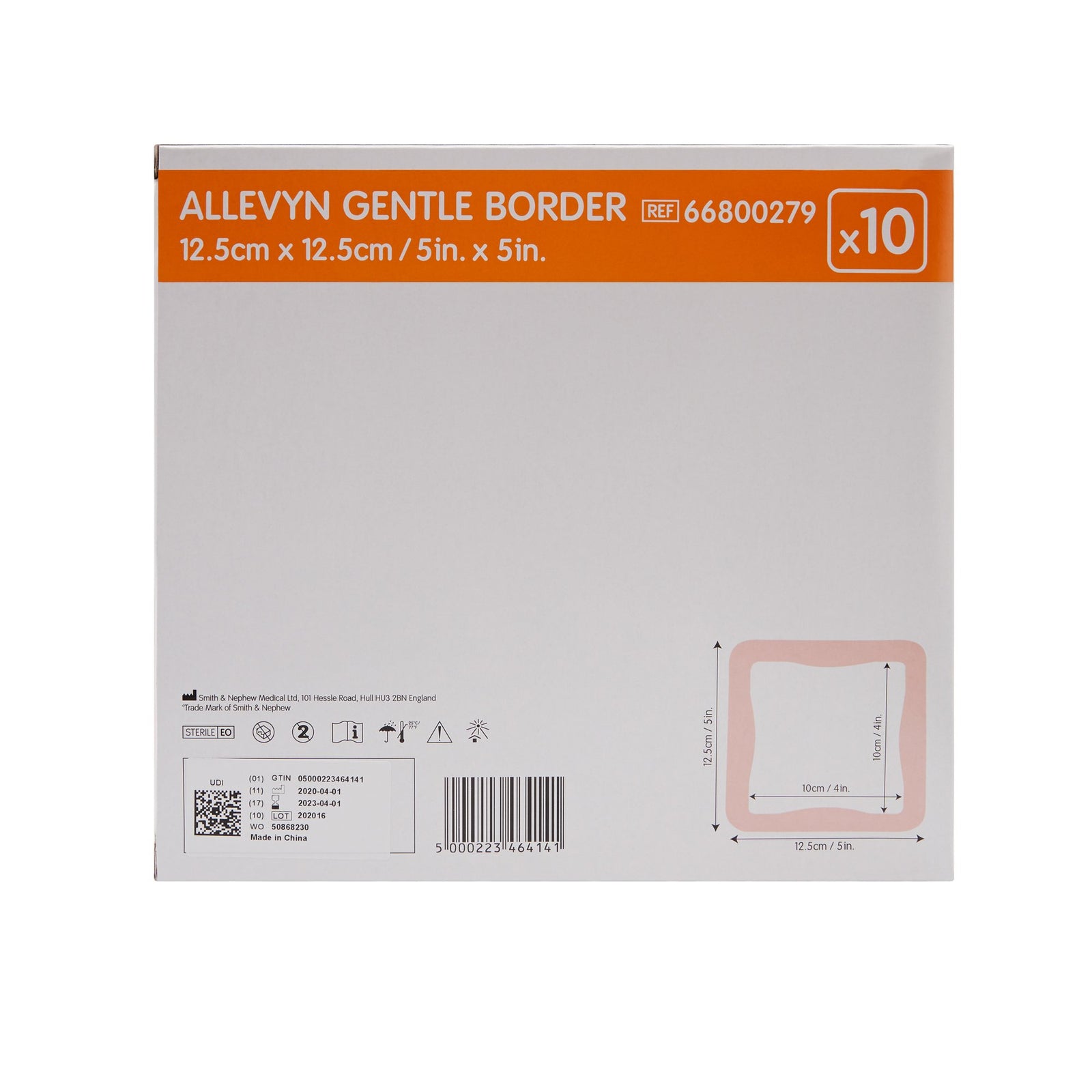 Allevyn Gentle Border Foam Dressing