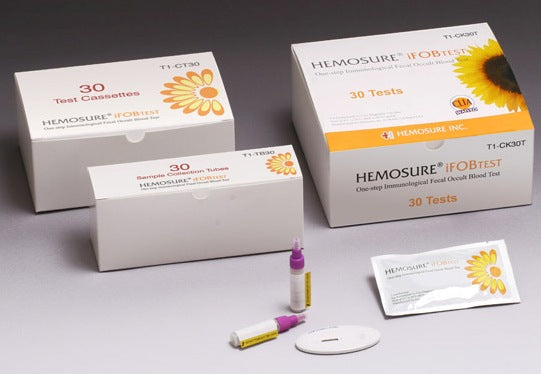 Hemosure Fecal Occult Blood Test (iFOB/FIT) Kit