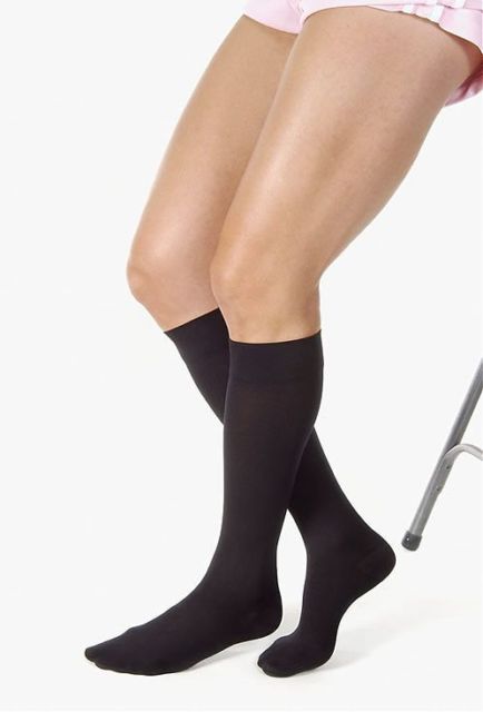BSN Medical Knee High Compression Stockings - Black