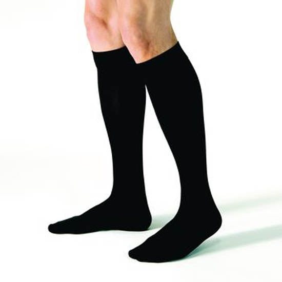 Jobst® for Men Compression Socks - Knee High, Large, Black