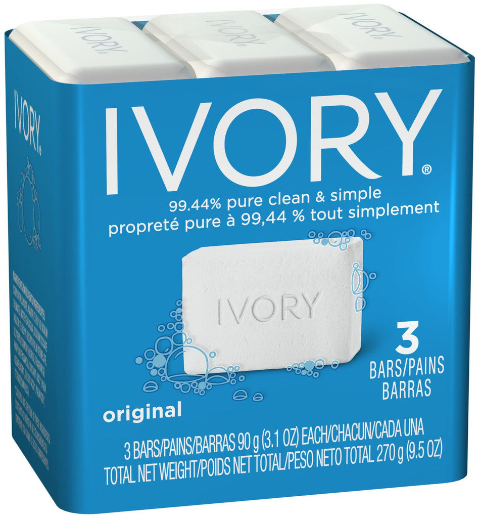 Ivory Bar Soap 3 oz. Individually Wrapped