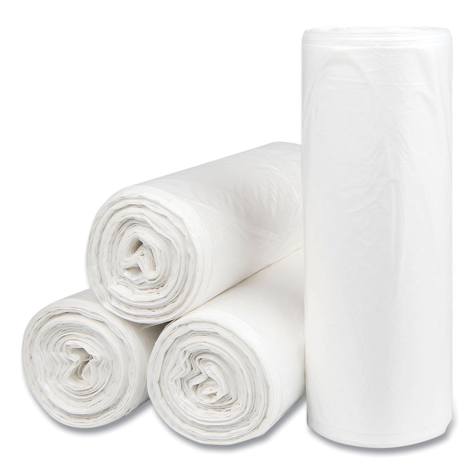 55 Gallon 1 Mil Natural Trash Bags