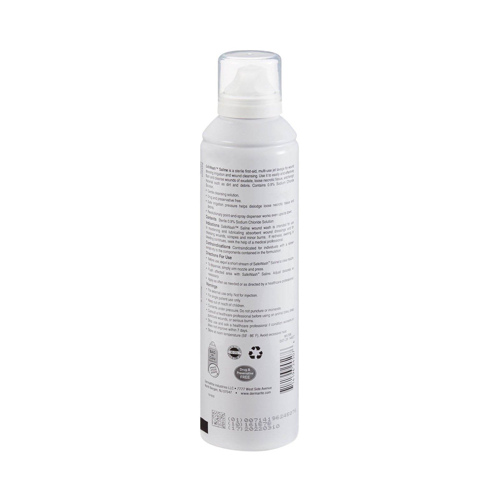 SafeWash Sterile Wound Cleanser Spray 7.1 oz
