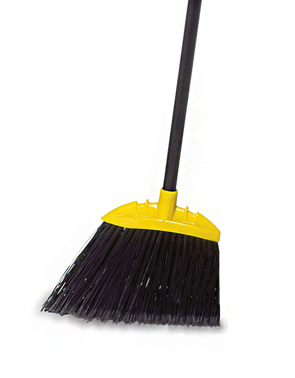 Lobby Pro Executive Angled Broom 7.5 Inch Sweep Face Black