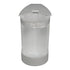 White Plastic Toilet Bowl Caddy 8"L x 4"W x 6"H