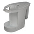 White Plastic Toilet Bowl Caddy 8"L x 4"W x 6"H