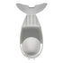 White Plastic Toilet Bowl Caddy 8"L x 4"W x 6"H