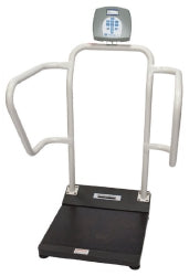 Health O Meter ADA Compliant Physician Scale with Handrails