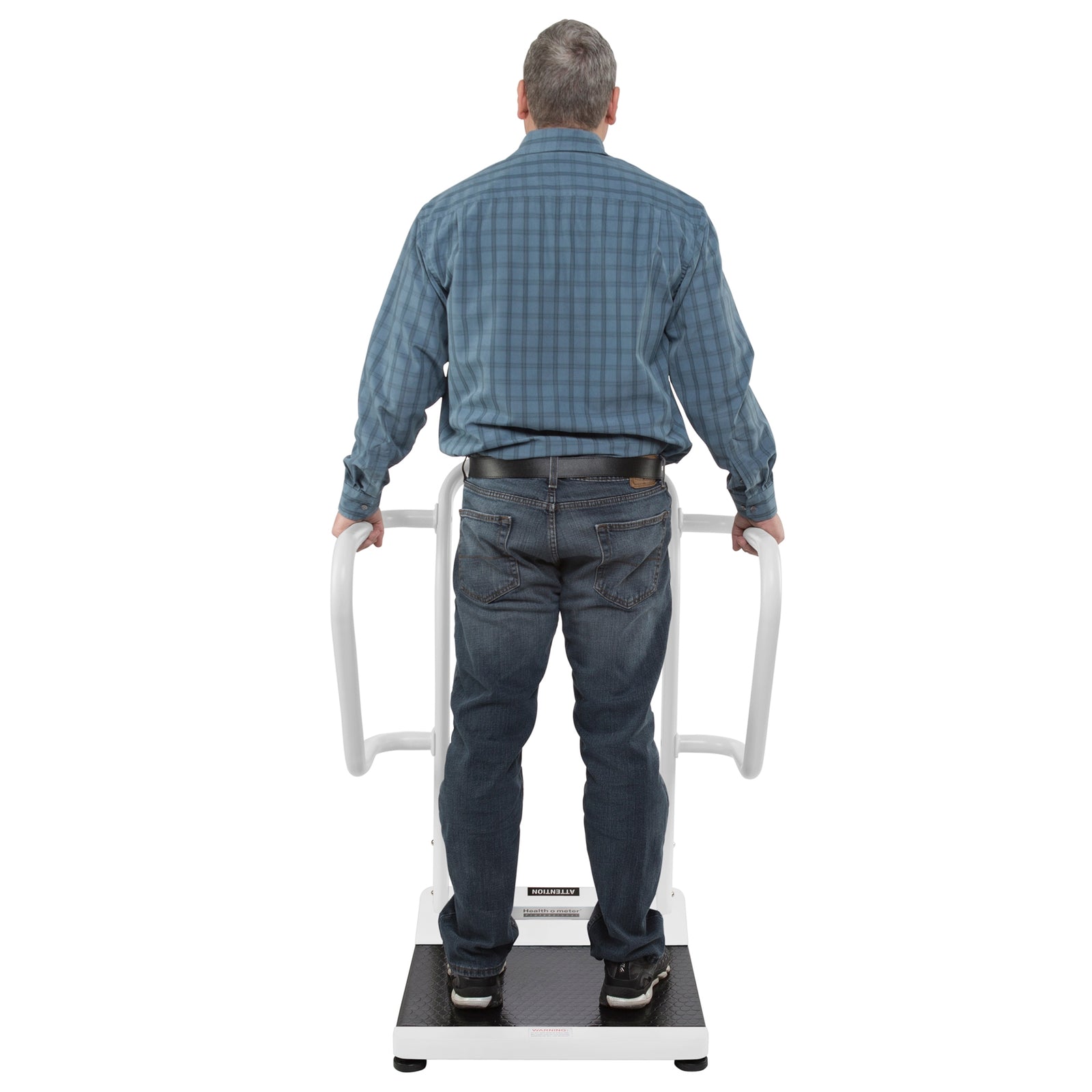 Health O Meter ADA Compliant Physician Scale with Handrails