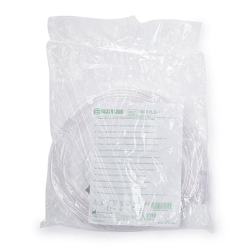 Adult Nasal Cannula with Ear Cushions - Curved Prongs, 7 Foot Tubing