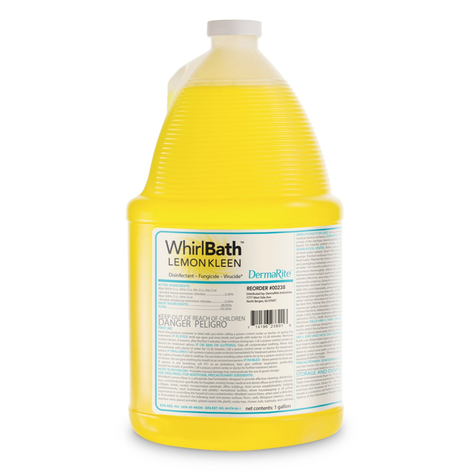 DermaRite CitrusKleen Disinfectant, 1 Gallon