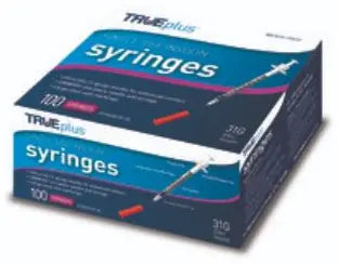 Trividia Health TRUEplus Latex-Free Insulin Syringes