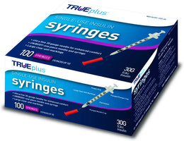 Trividia Health TRUEplus Latex-Free Insulin Syringes