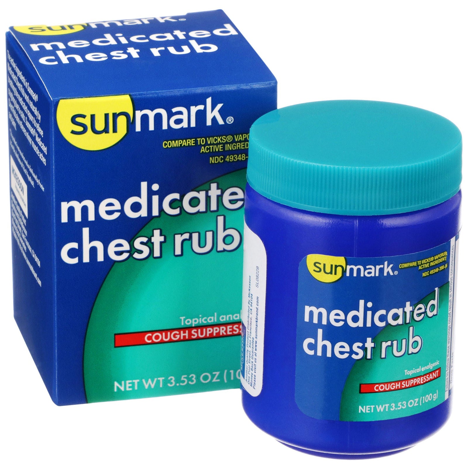 McKesson Chest Rub Ointment, 3.5 oz