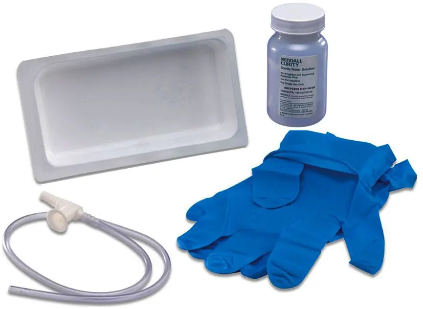 Cardinal Health Suction Catheter Tray with Safe-T-Vac Valve